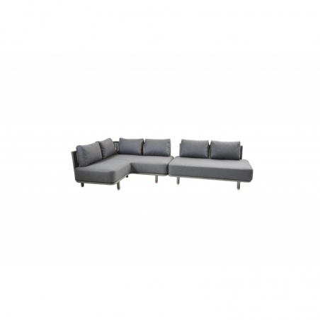 Sofa angle gauche 4 places MOMENTS