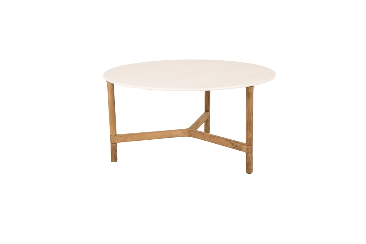 Table TWIST Ronde diam.90 pieds bois