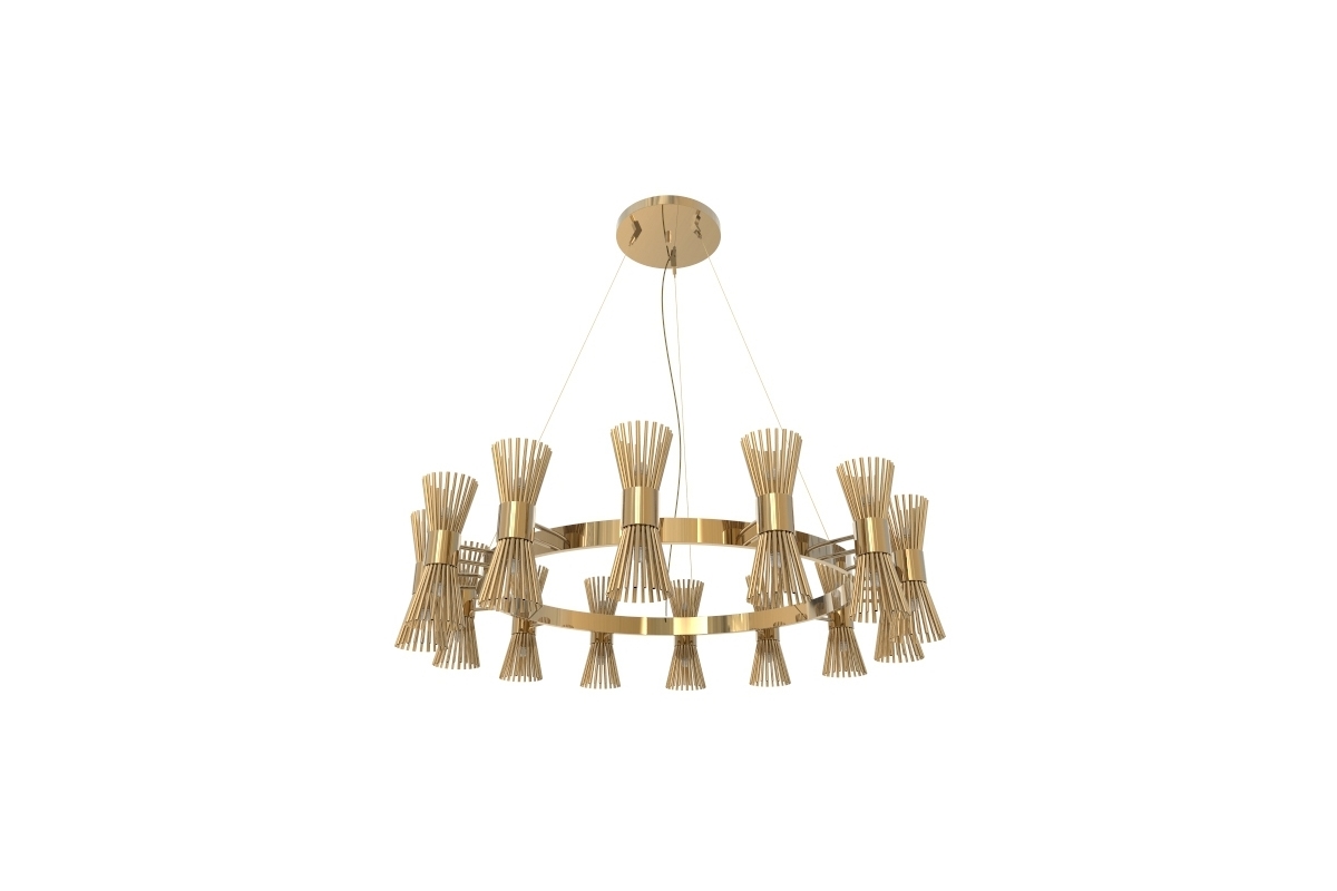 Suspension HALO ronde D120cm