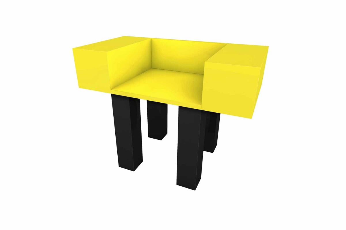 Fauteuil FRANCIS Jaune