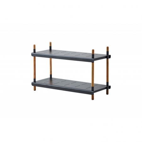 Variante Etagère H64 FRAME Lava grey
