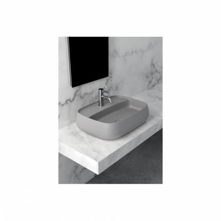 Vasque NUR 55x45cm gris mat