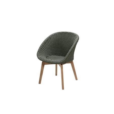 Chaise PEACOCK I Dark Green