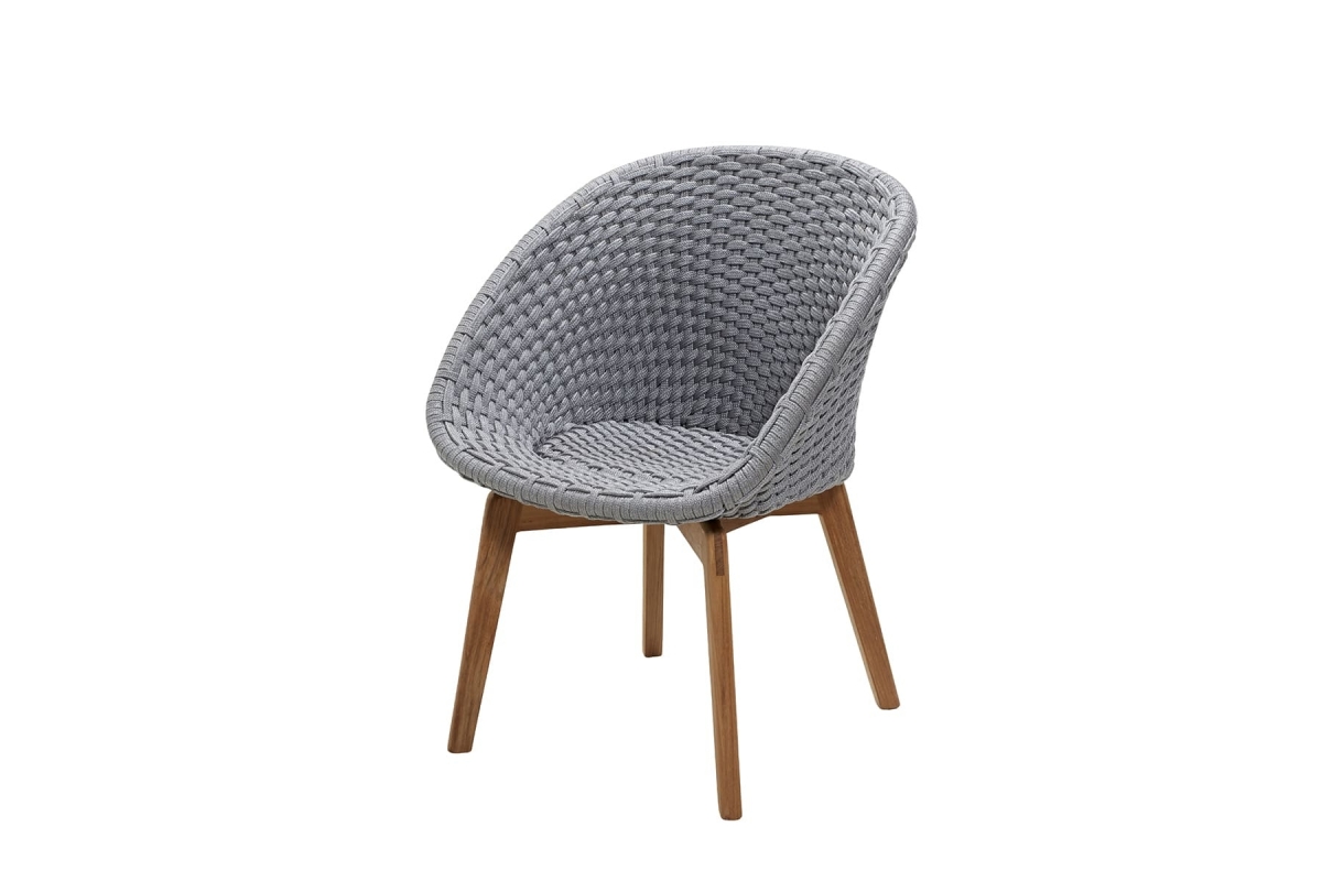 Chaise PEACOCK I Light Grey
