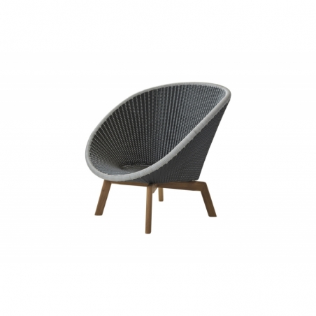 Fauteuil PEACOCK III Grey Light Grey